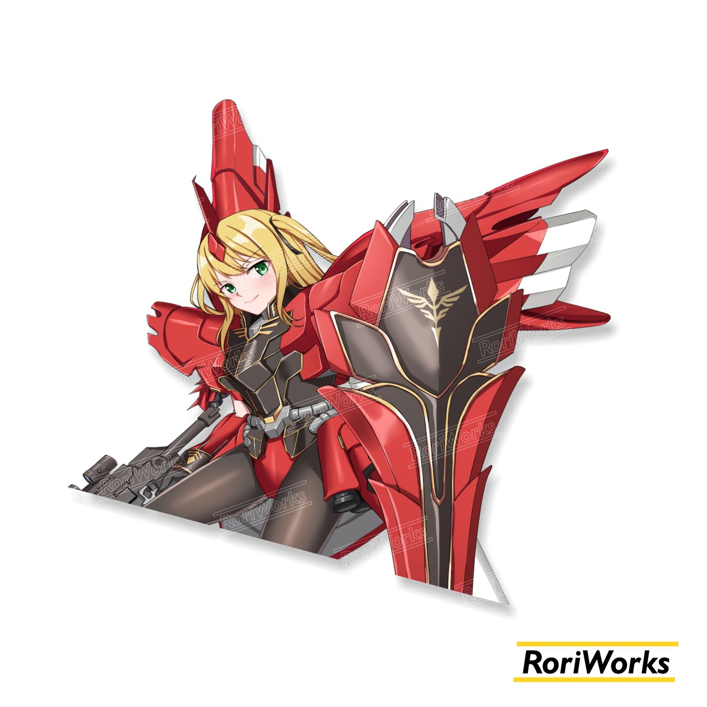 Stiker Sinanju Girl