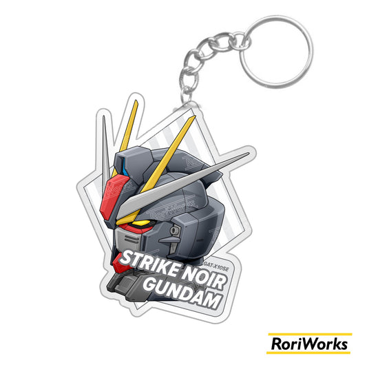 Keychain - Strike Noir Gundam Head