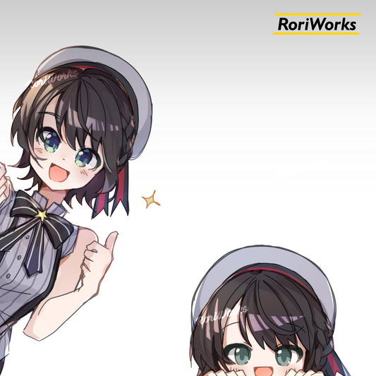 Stiker Intip - Subaru Oozora