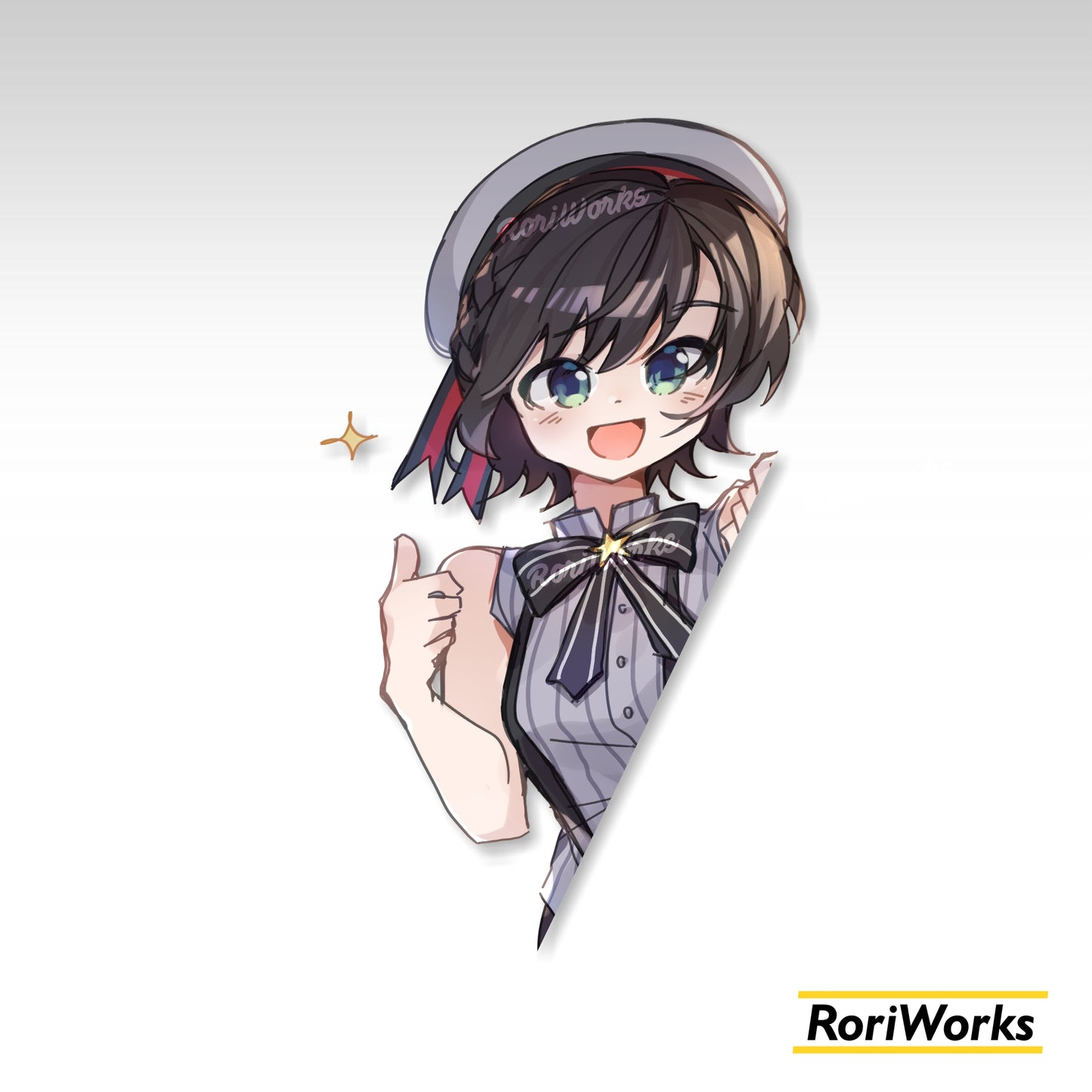 Stiker Intip Subaru Oozora | Hololive