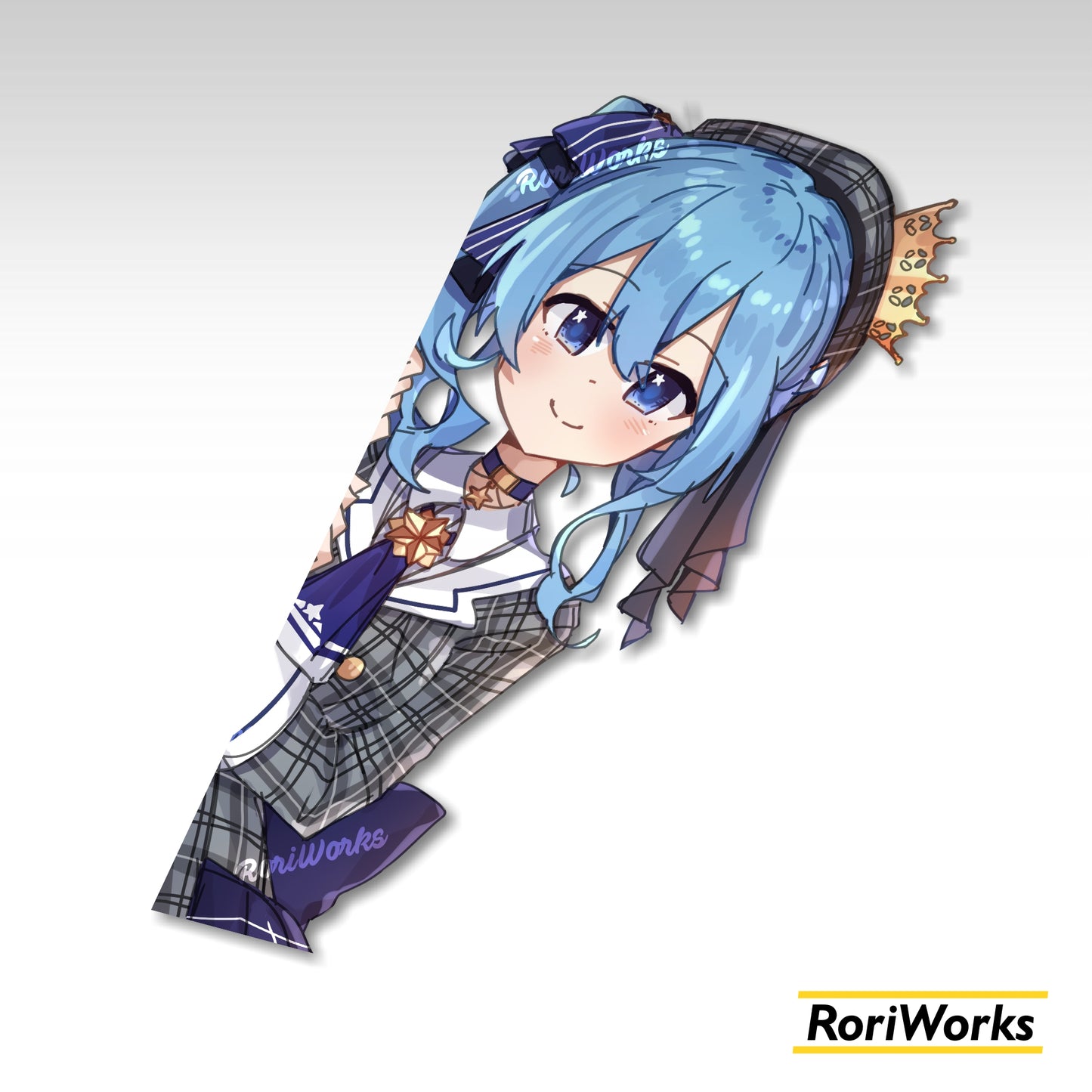Stiker Intip Suisei Hoshimachi | Hololive