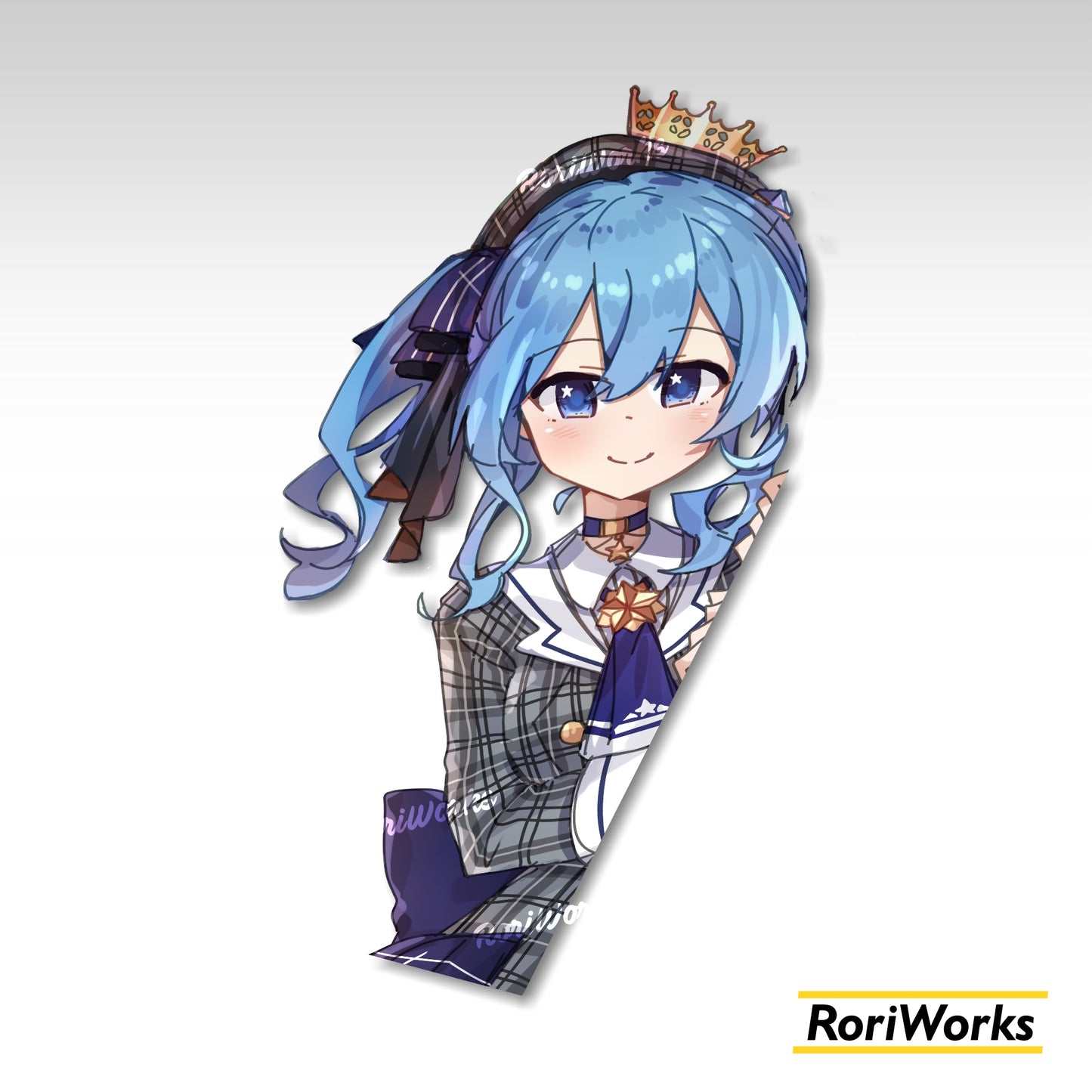 Stiker Intip Suisei Hoshimachi | Hololive
