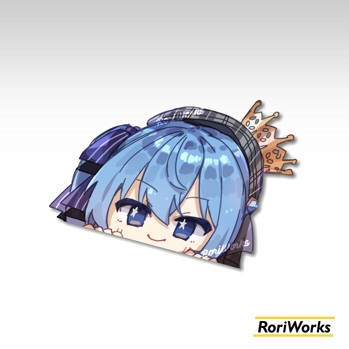 Stiker Intip Suisei Hoshimachi | Hololive