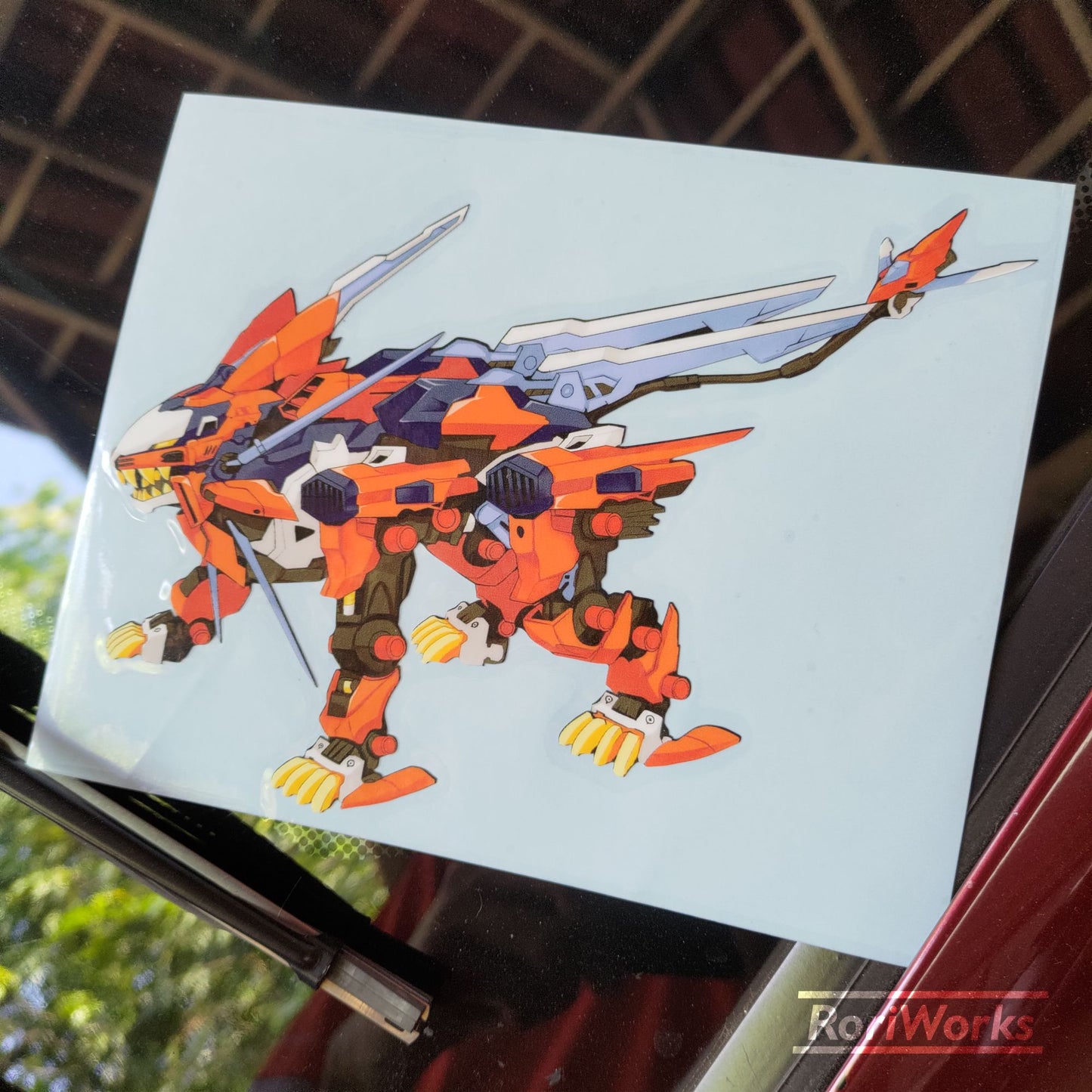 Stiker - Liger Zero Schneider