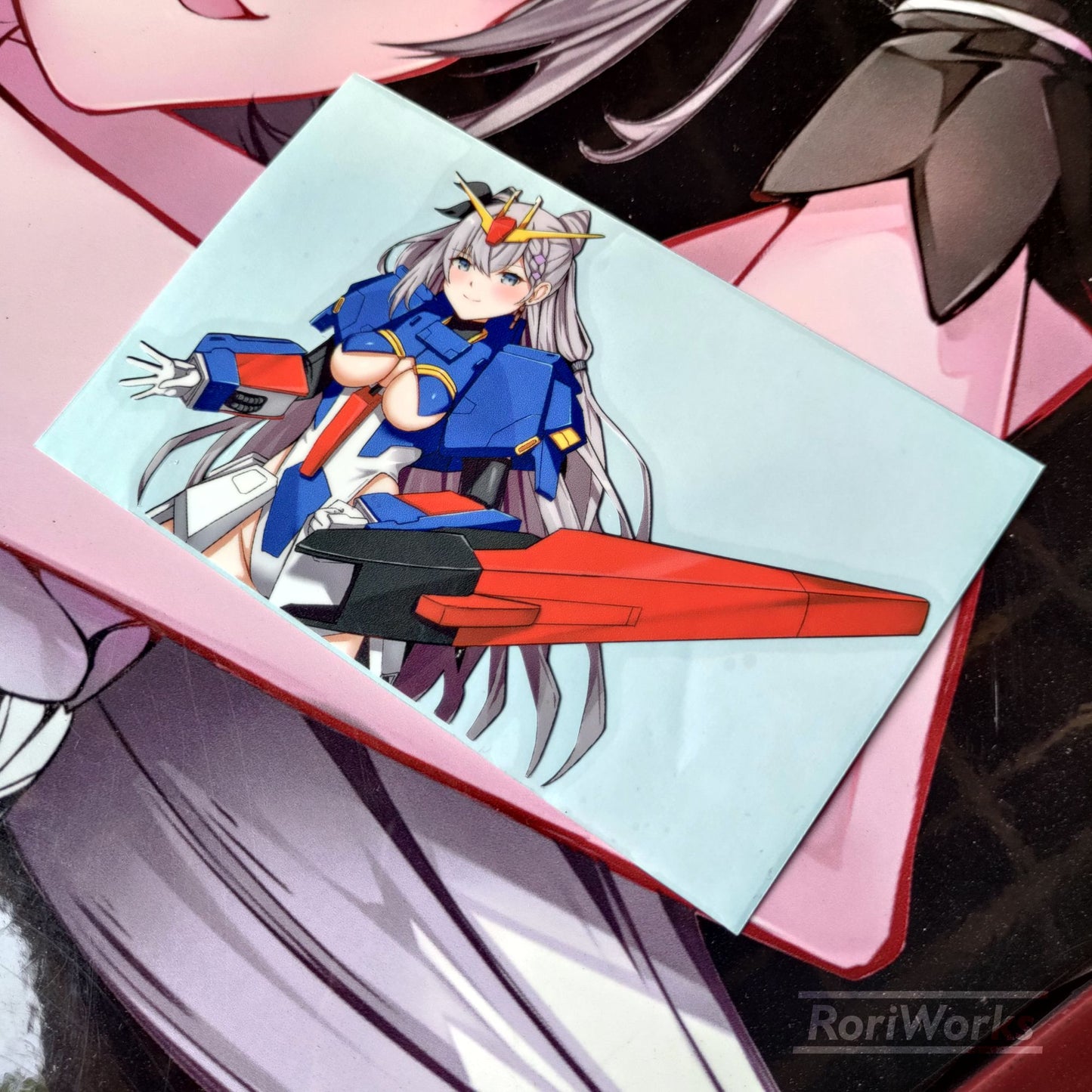 Stiker Zeta Gundam Girl