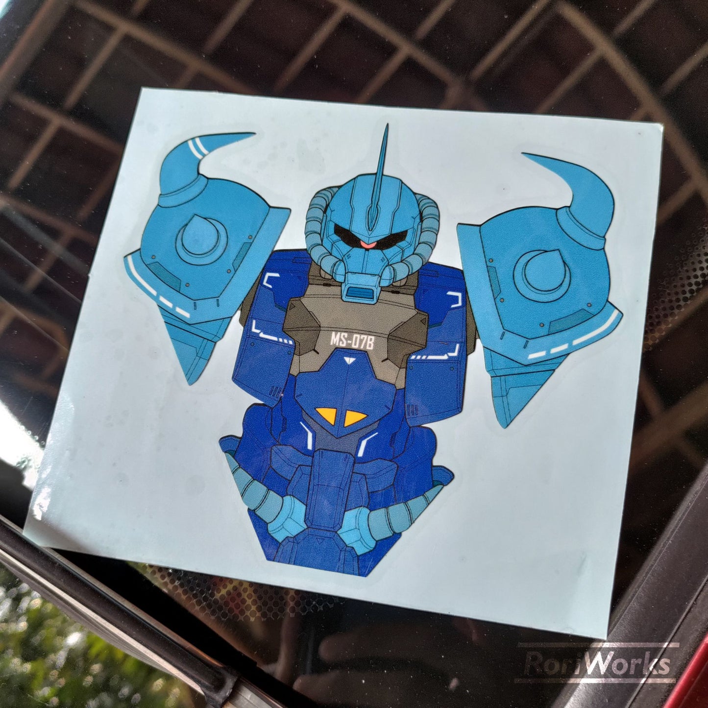 Stiker Gouf Bust