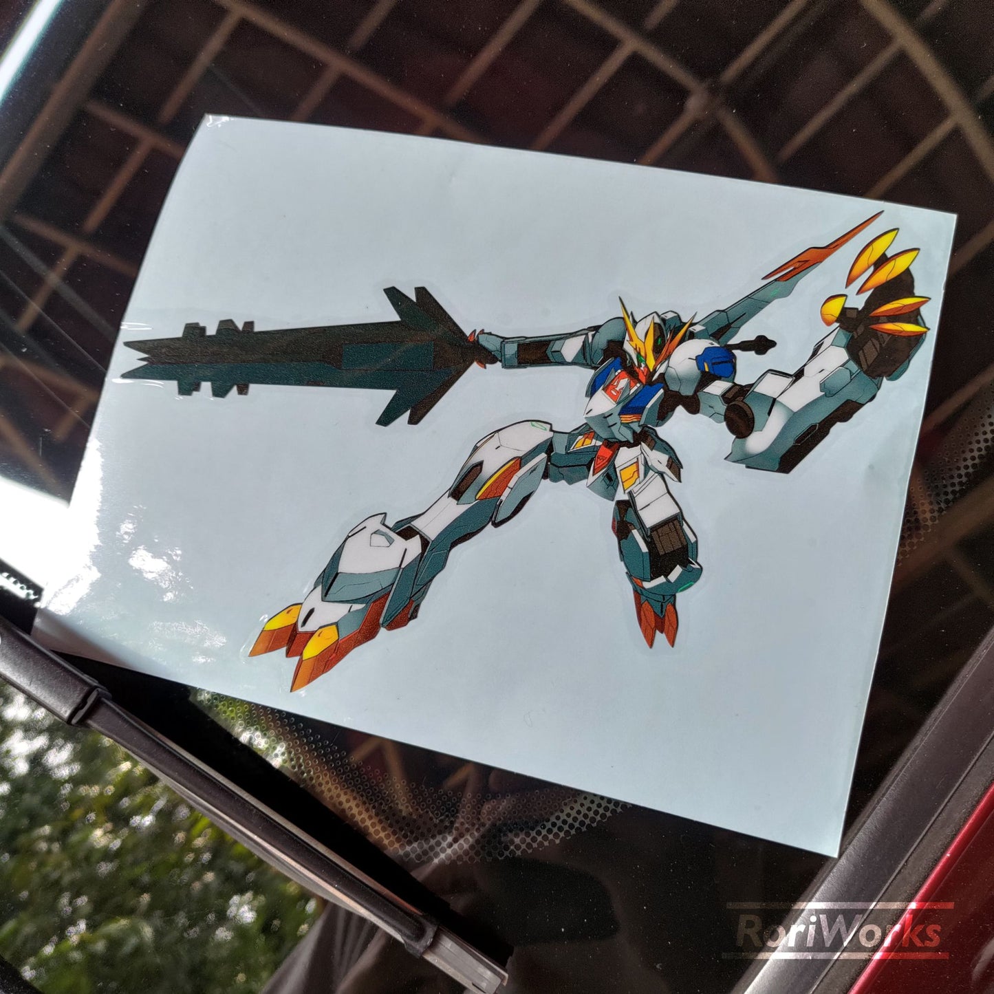 Stiker Gundam Barbatos Lupus Rex
