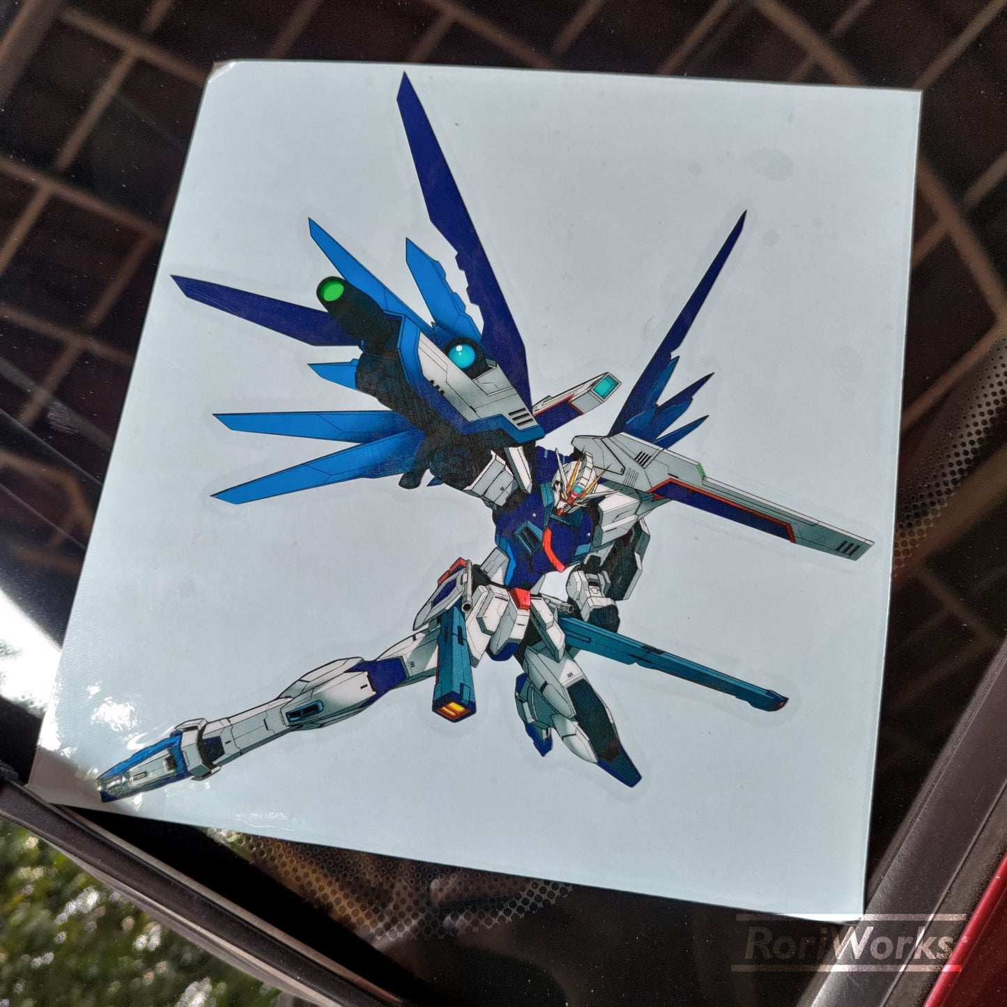 Stiker Freedom Gundam
