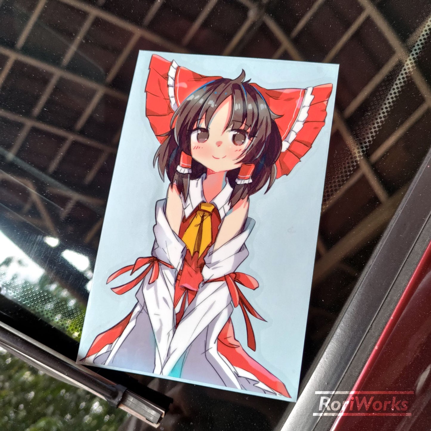 Stiker - Reimu Hakurei