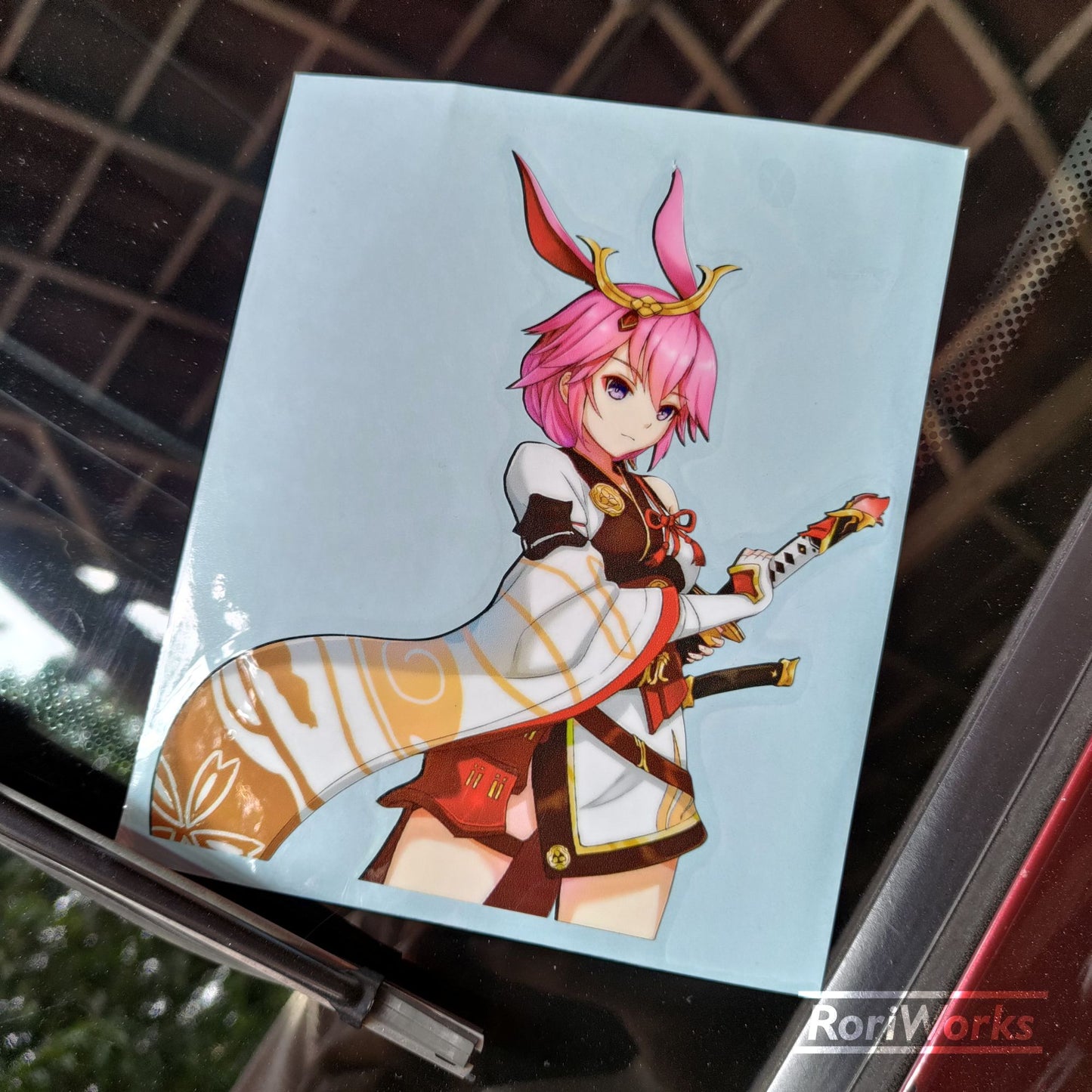 Stiker Yae Sakura (Flame Sakitama) | Honkai Impact 3rd