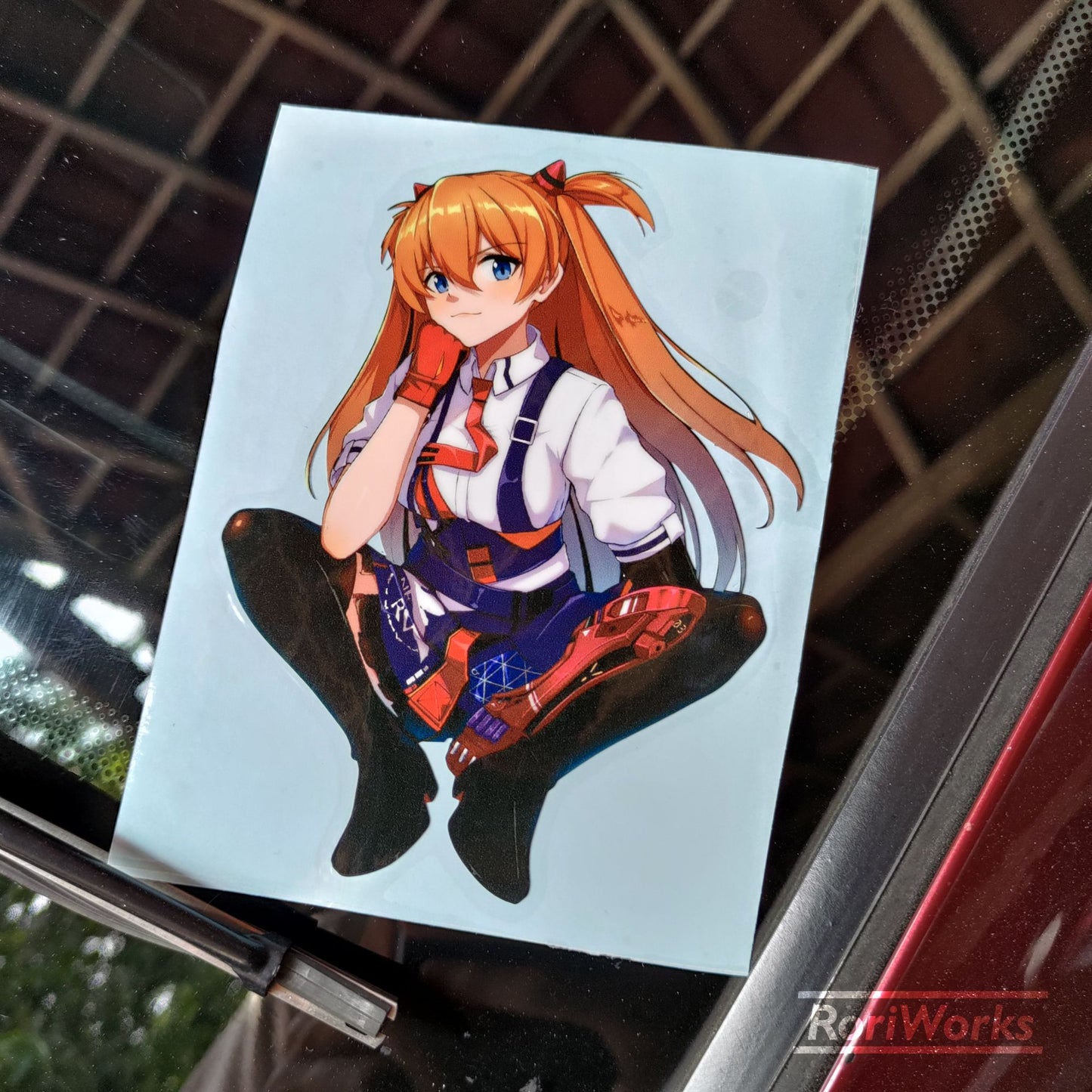 Stiker Asuka Langley (Blazing Hope) | Honkai Impact 3rd