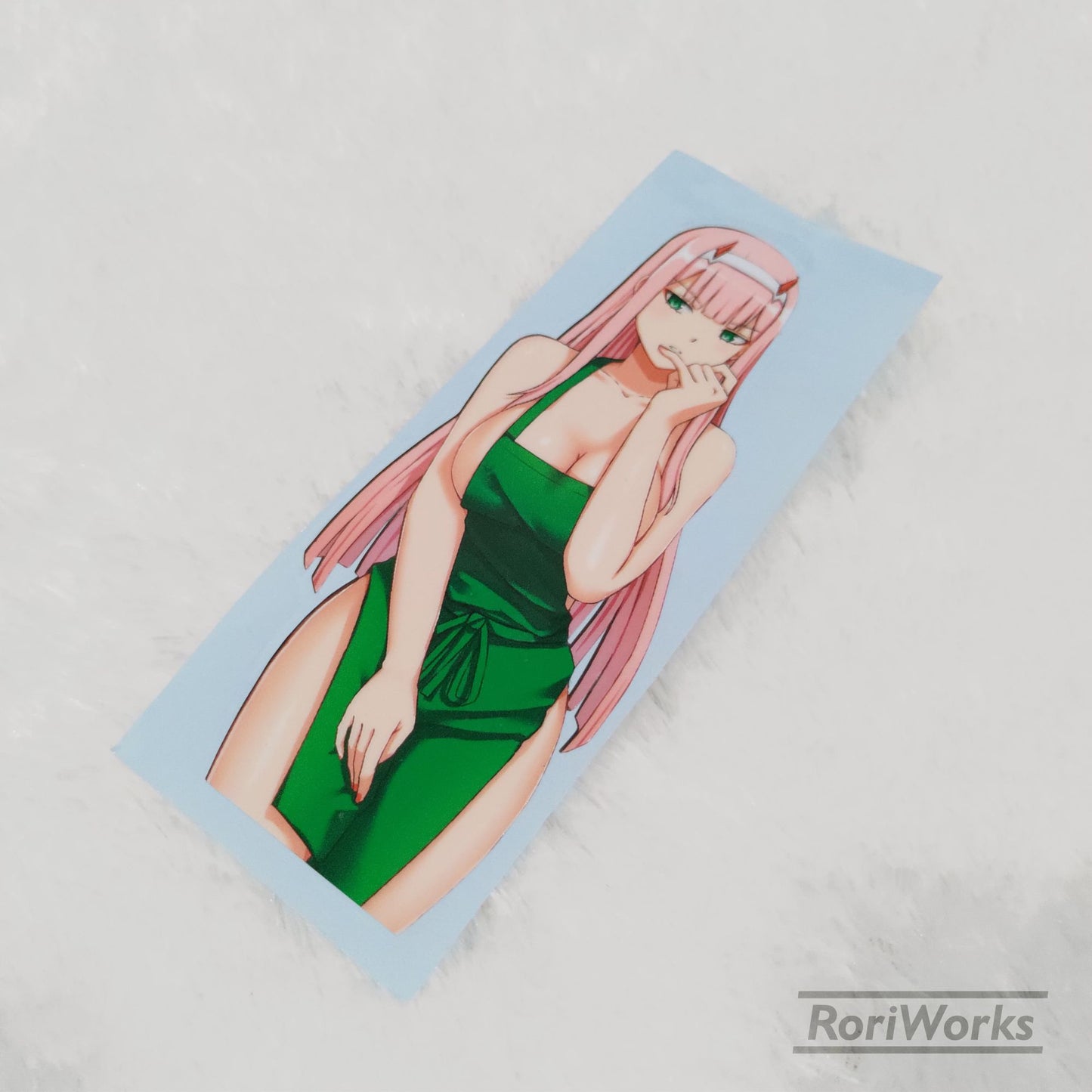 Stiker Zero Two (Boobarista) | Darling in the Franxx