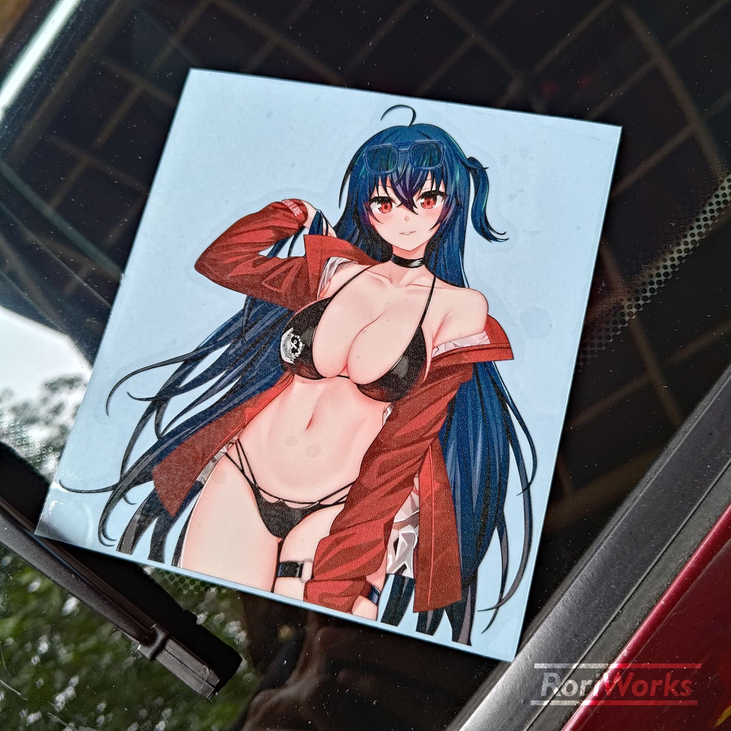 Stiker Taihou (Race Queen 2.0) | Azur Lane