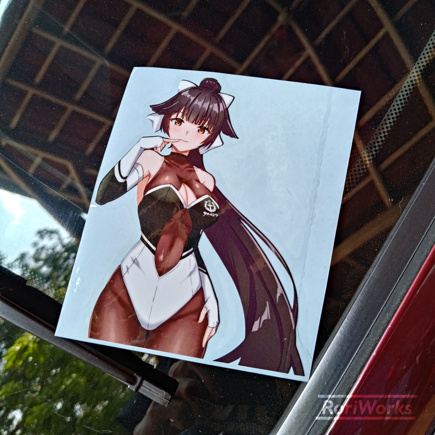 Stiker Takao (Race Queen) | Azur Lane