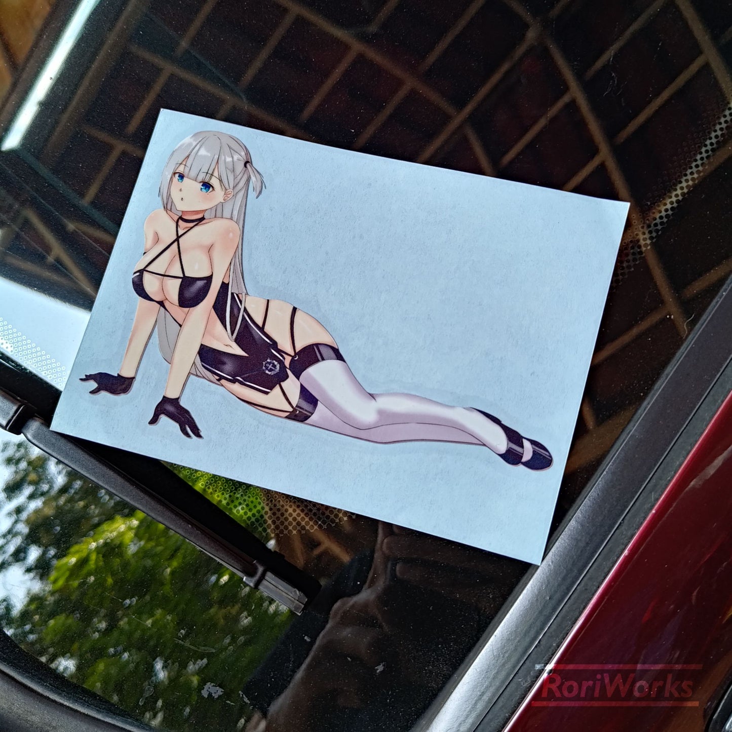 Stiker Shoukaku (Race Queen) | Azur Lane