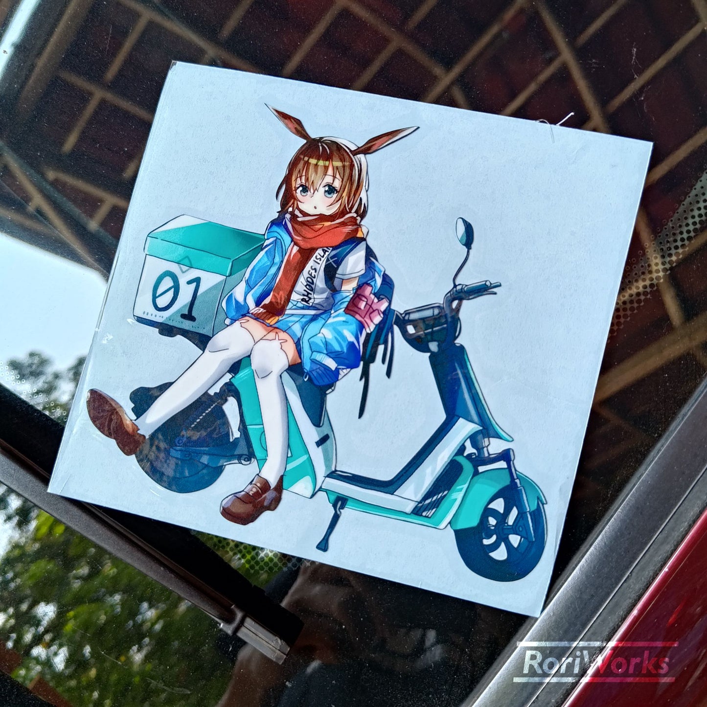 Stiker Amiya (Skutik) | Arknights