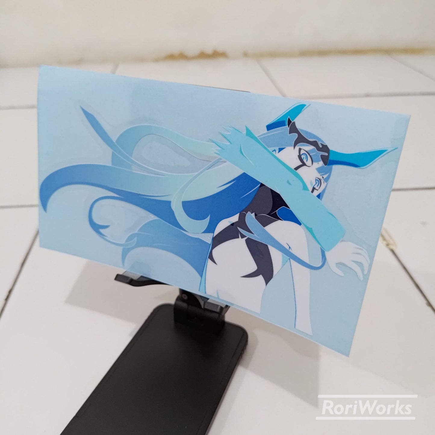 Stiker Klaxosaur Princess | Darling in the Franxx
