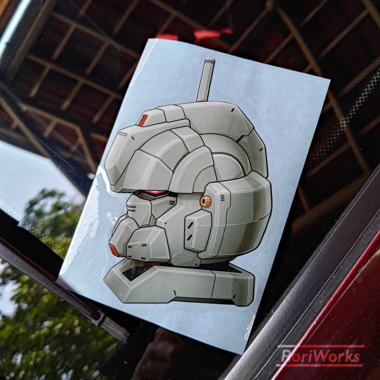 Stiker Gundam Ez8 Head