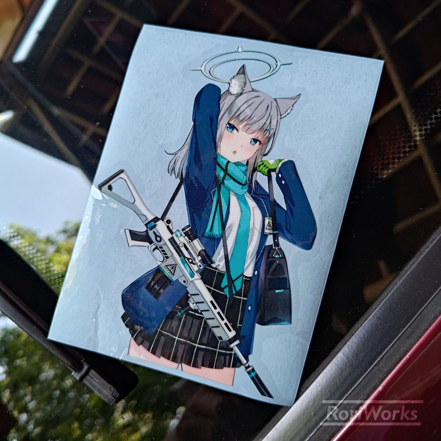 Stiker Shiroko Sunaookami | Blue Archive
