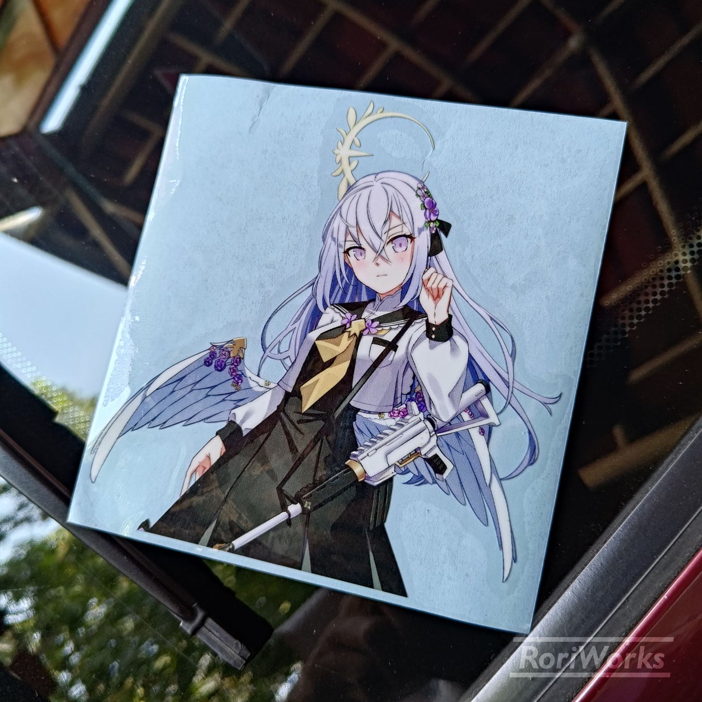 Stiker Azusa Shirasu | Blue Archive