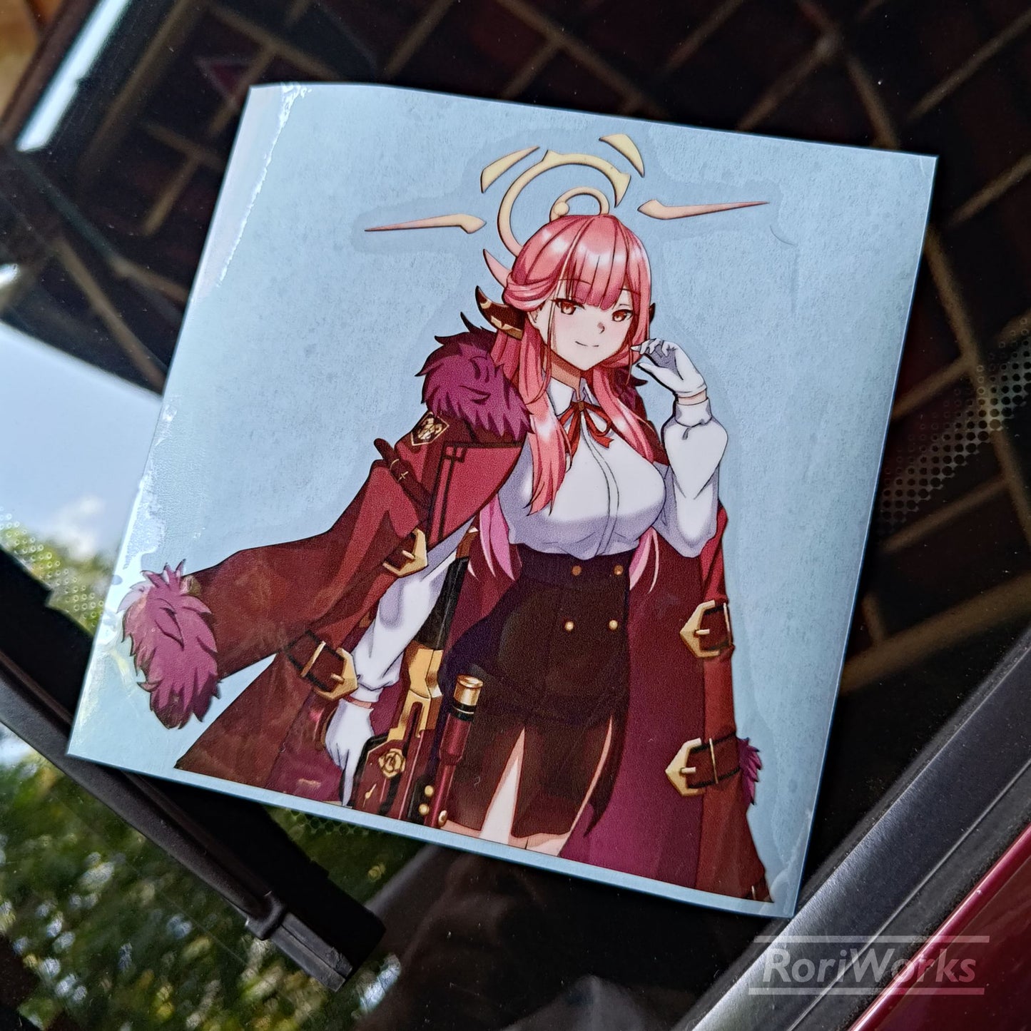 Stiker Aru Rikuhachima | Blue Archive