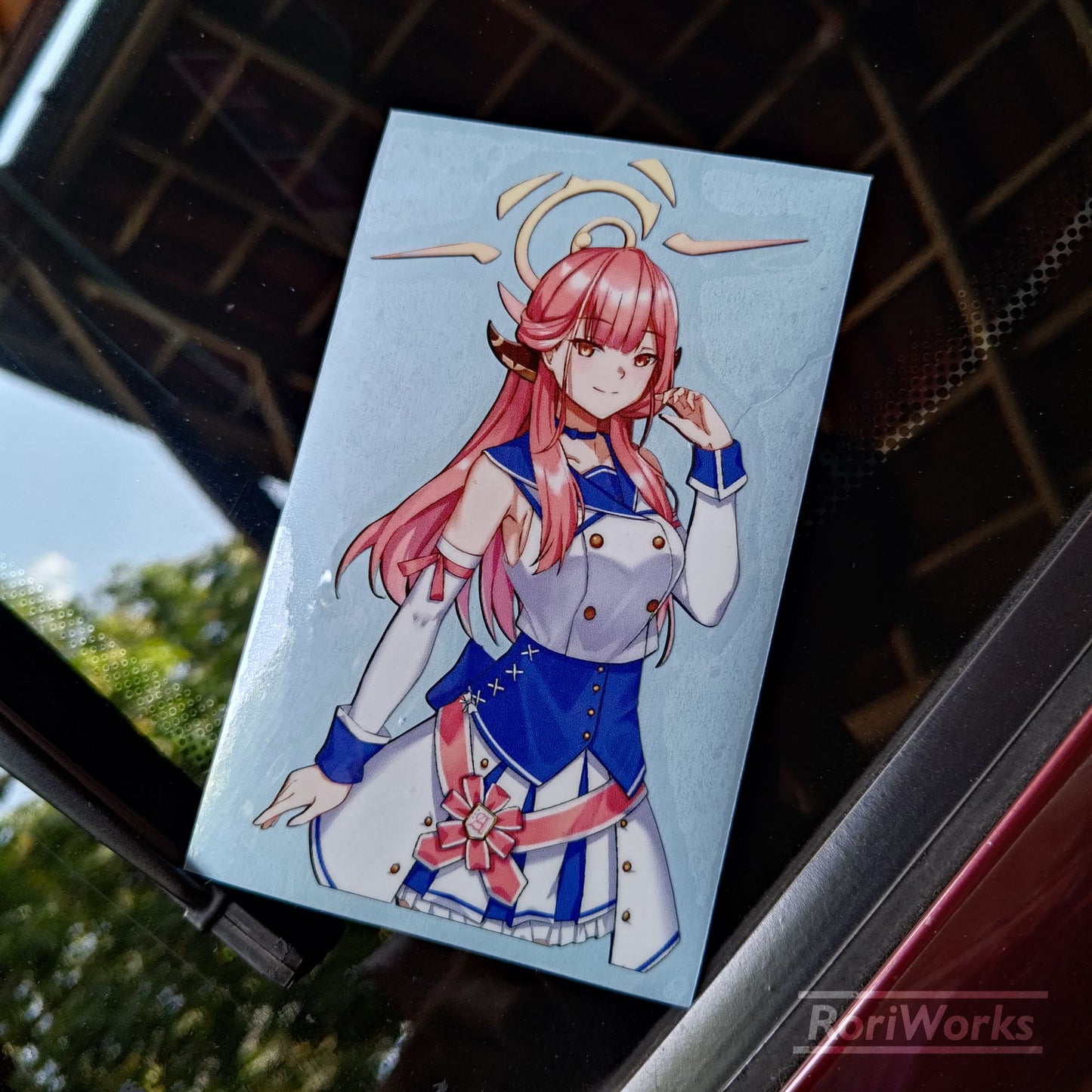 Stiker Aru Rikuhachima (Idol) | Blue Archive
