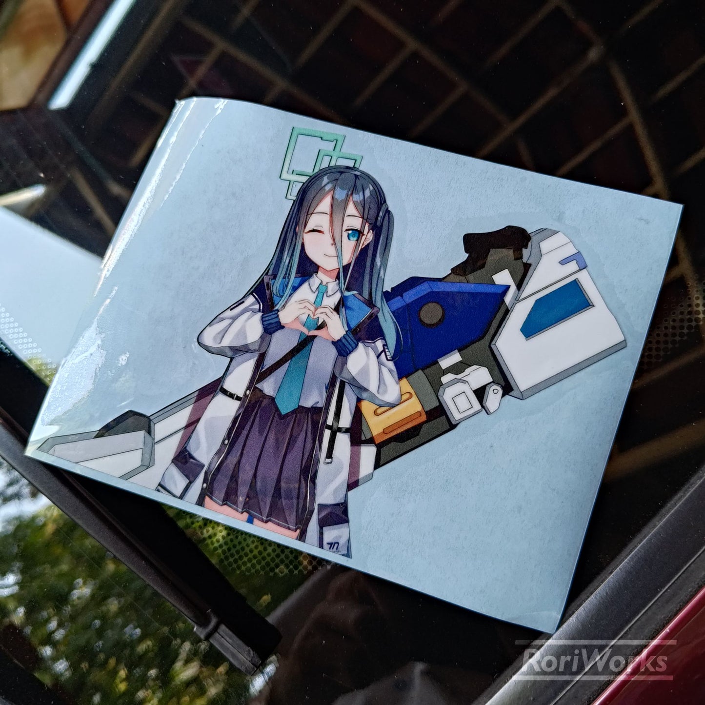 Stiker Aris Tendou | Blue Archive