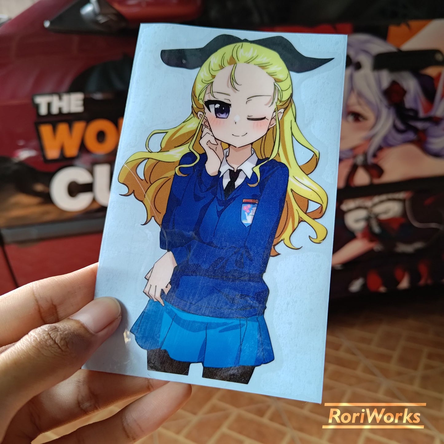 Stiker Assam | Girls und Panzer