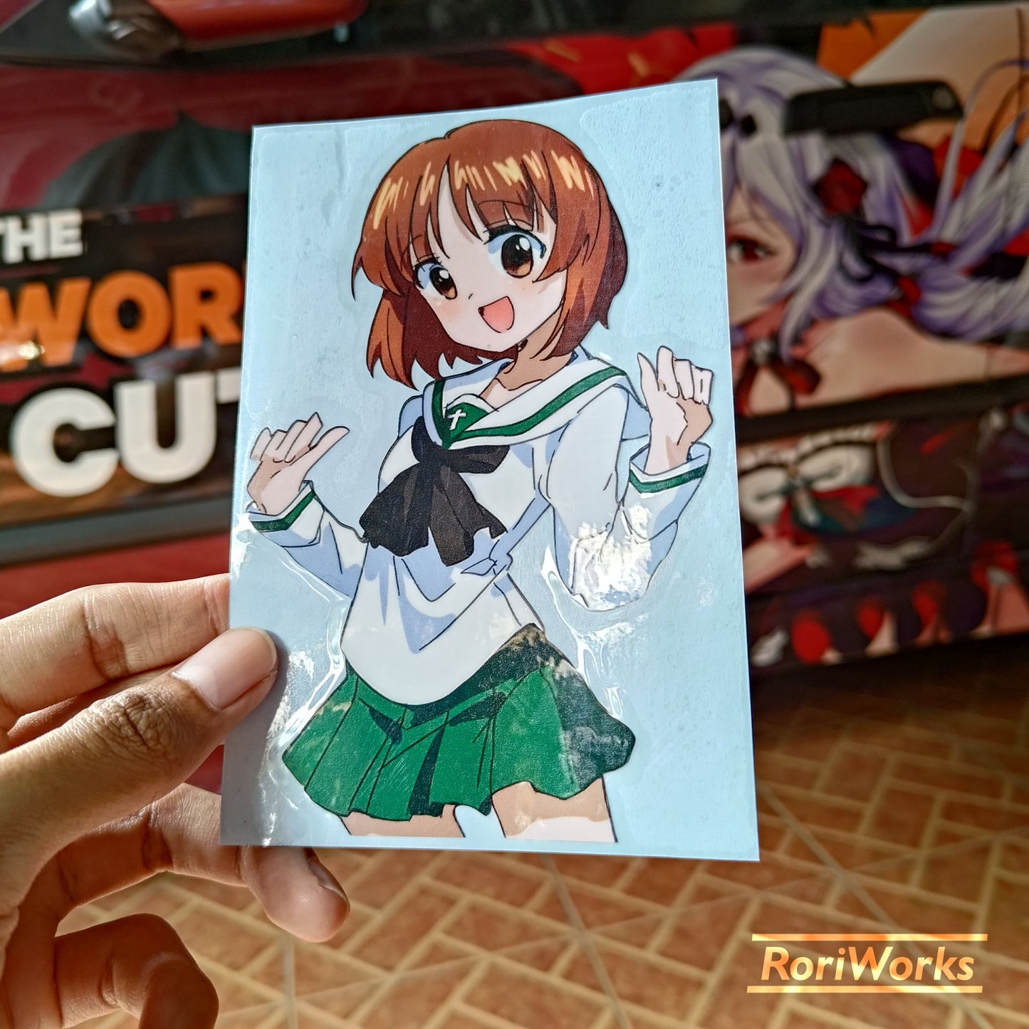 Stiker - Miho Nishizumi