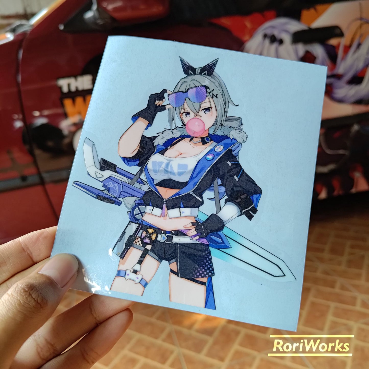 Stiker Silver Wolf | Honkai: Star Rail