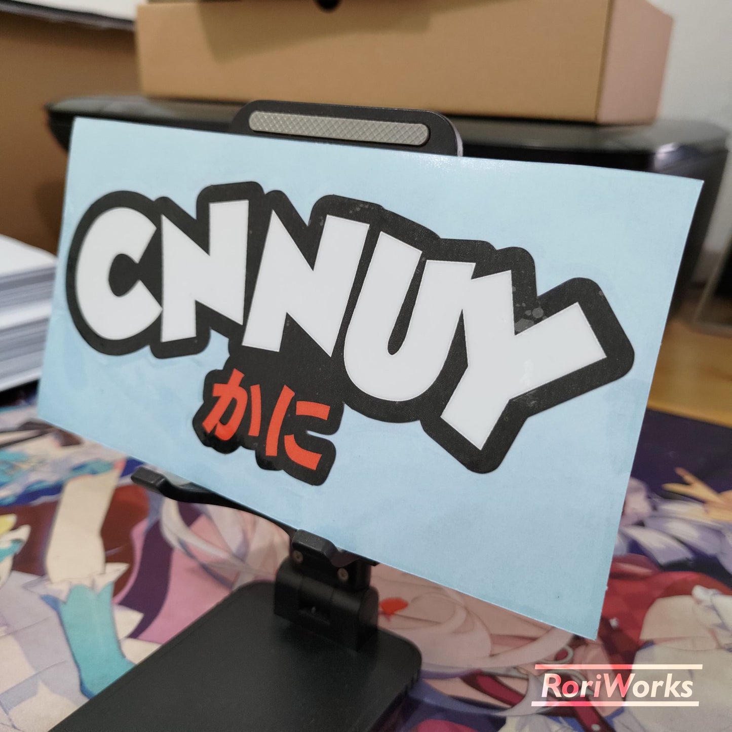 Stiker Lucu - Cnnuy (Kani)