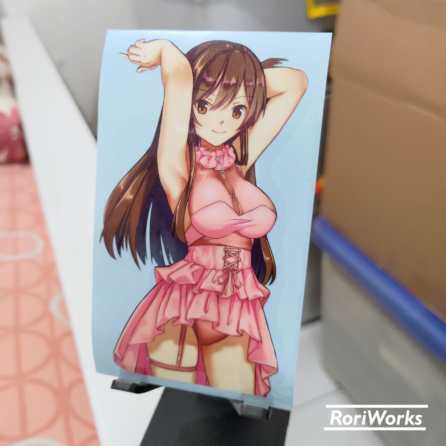 Stiker Chizuru Ichinose (Night Dress) | Rent a Girlfriend