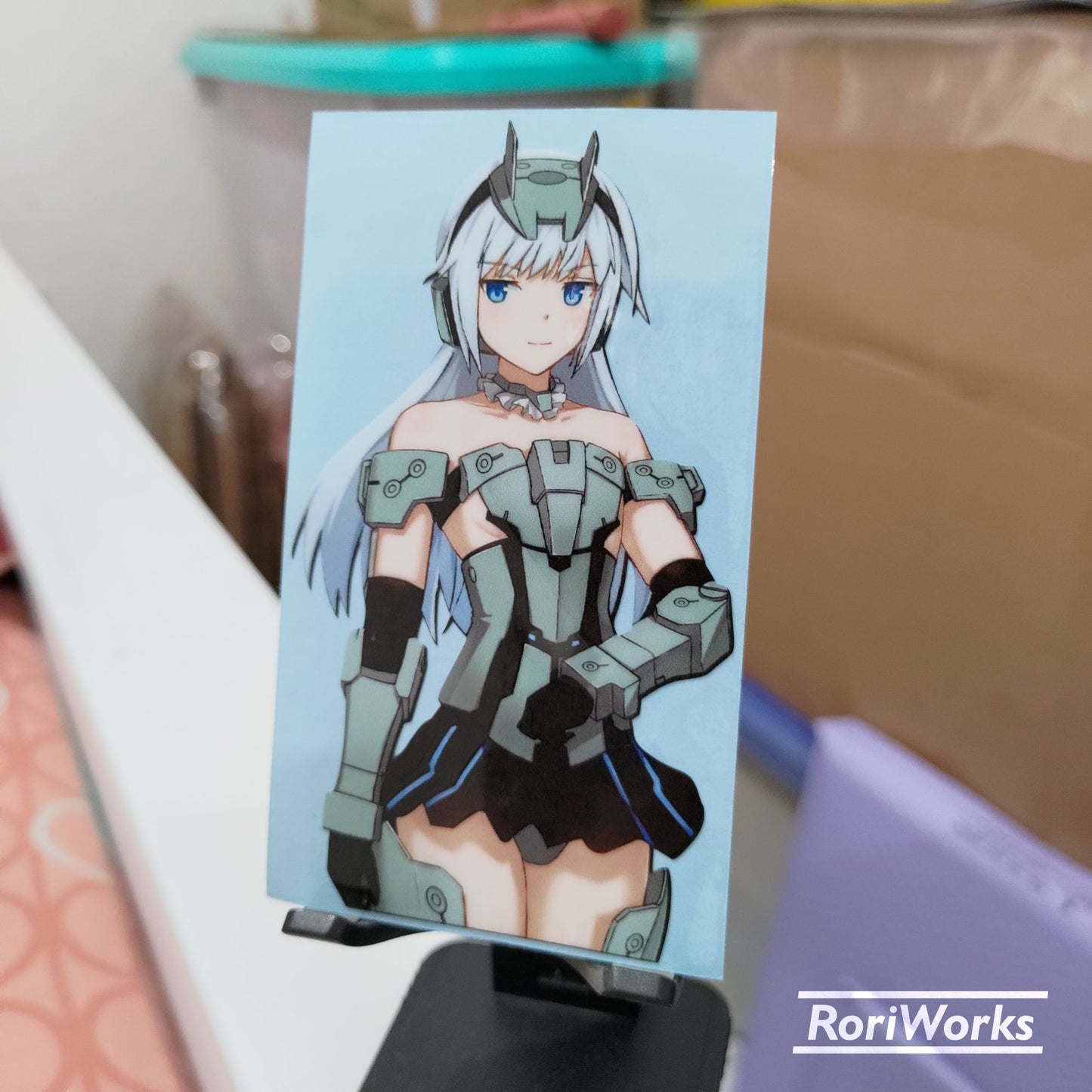 Stiker Architect | Frame Arms Girl