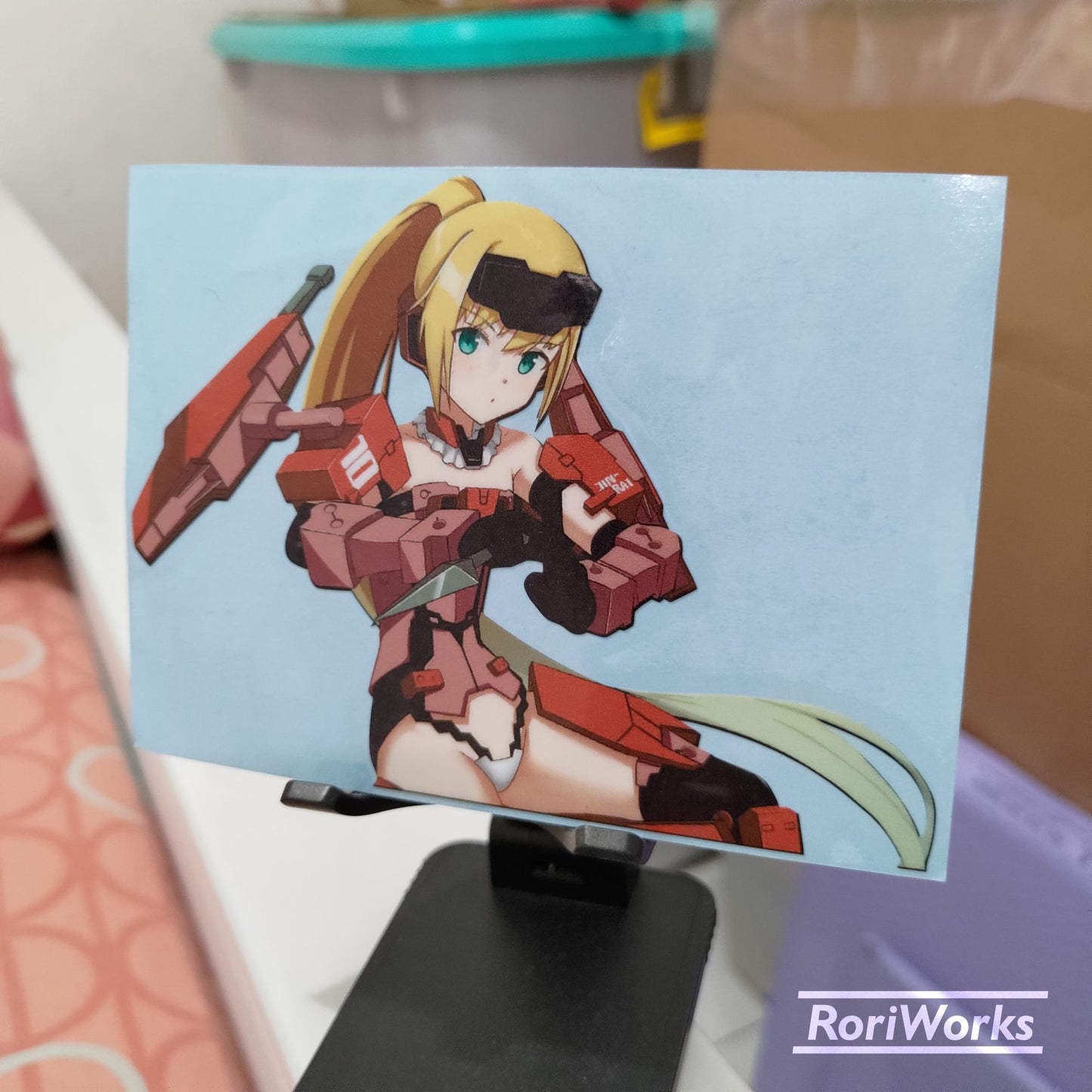 Stiker Jinrai | Frame Arms Girl
