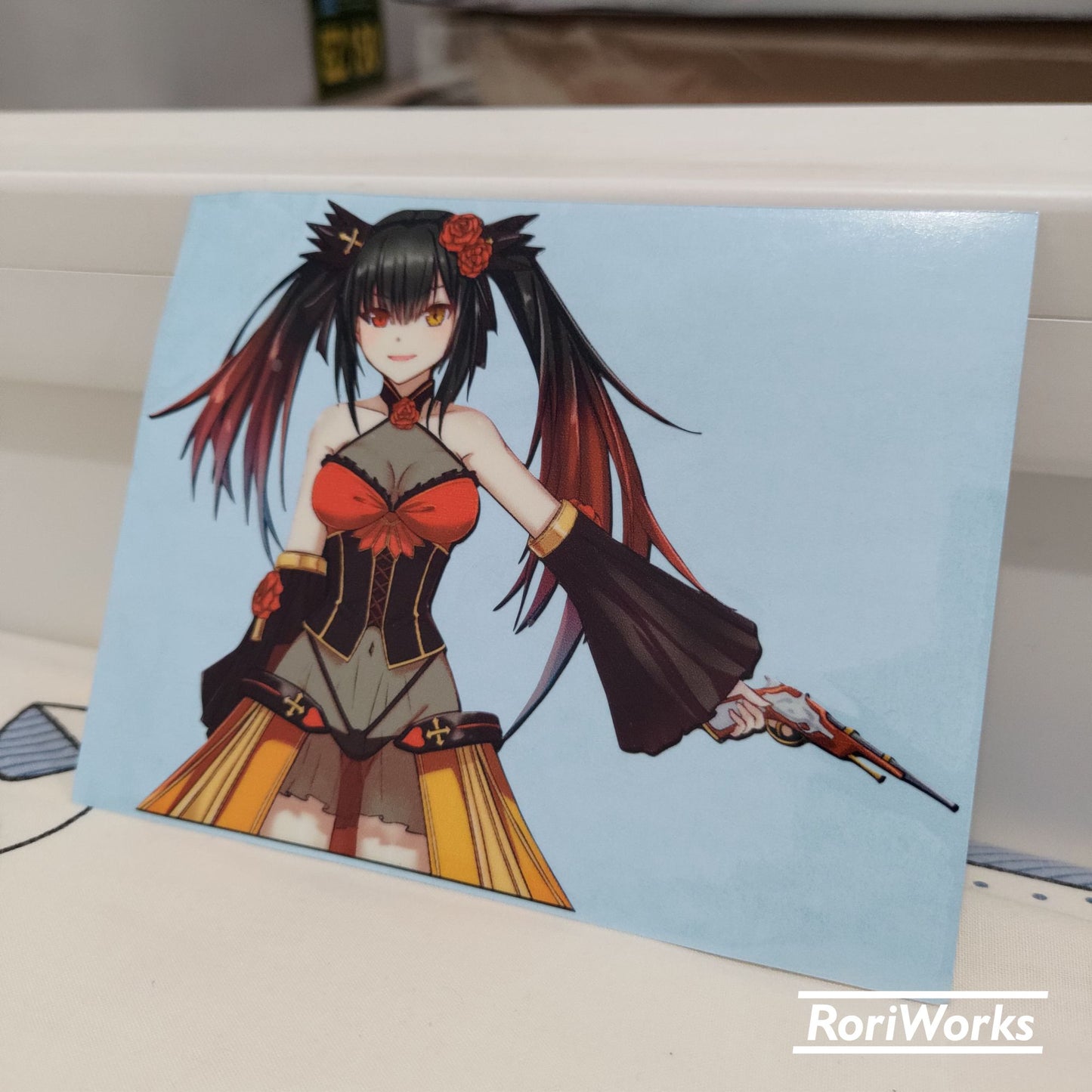 Stiker - Kurumi Tokisaki (Crimson Nightmare)