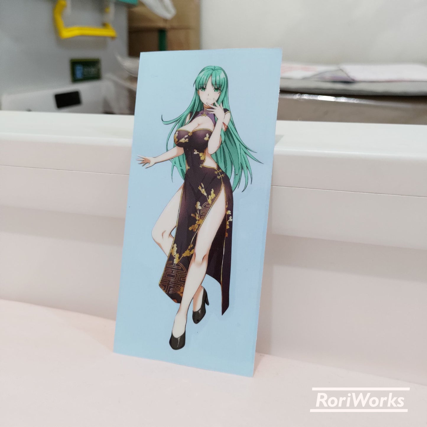 Stiker - Morrigan Aensland (Cheongsam)