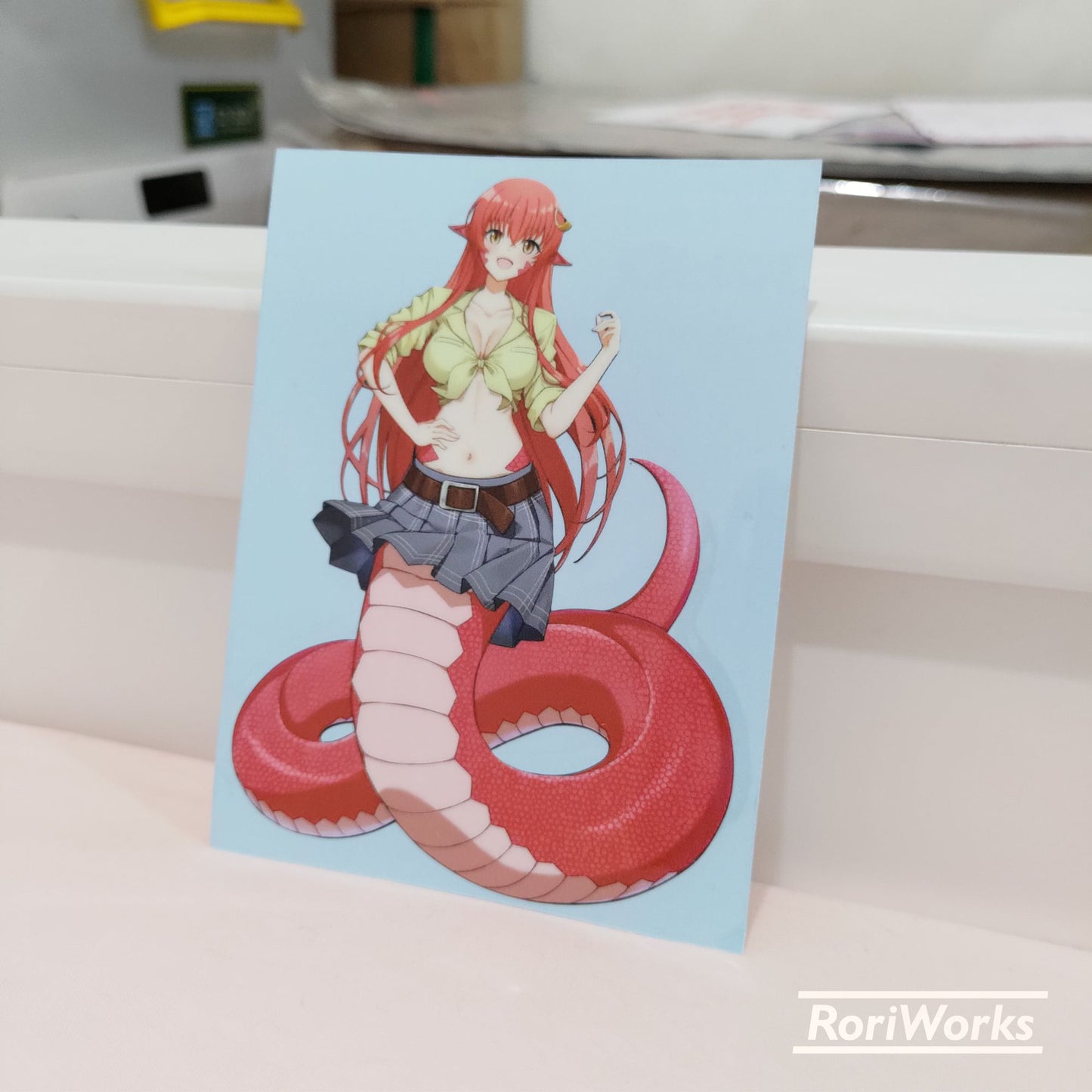 Stiker Miia | Monster Musume