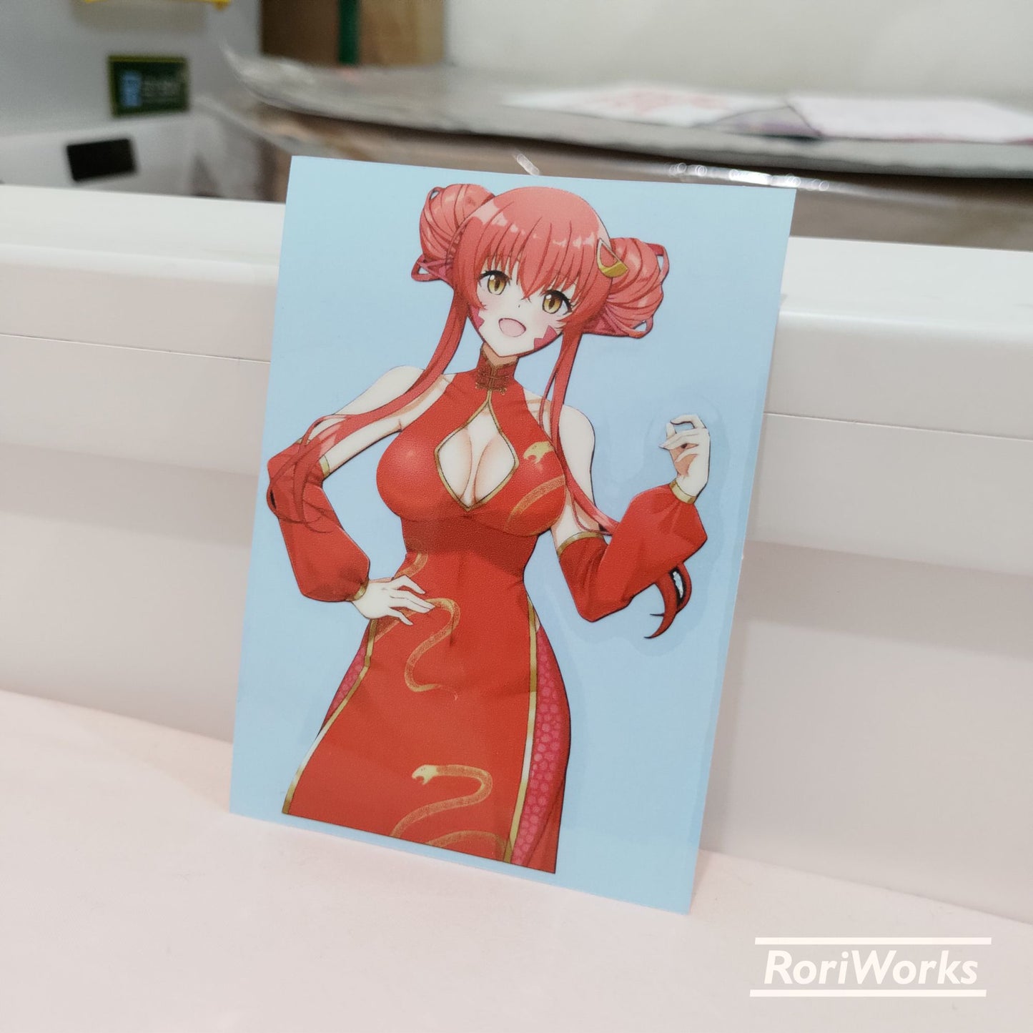Stiker Miia (Cheongsam) | Monster Musume