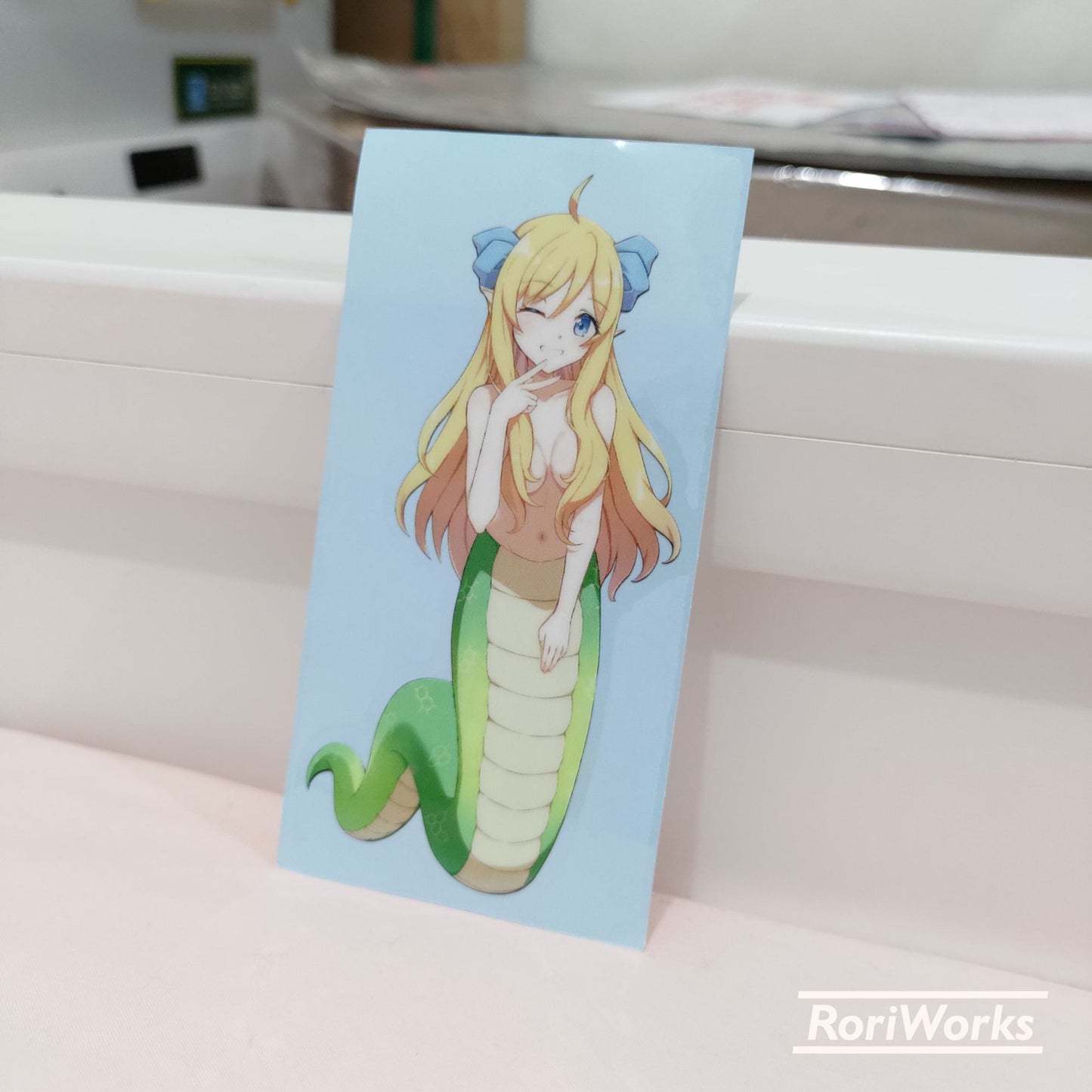 Stiker Jashin-chan | Jashin-chan Dropkick!