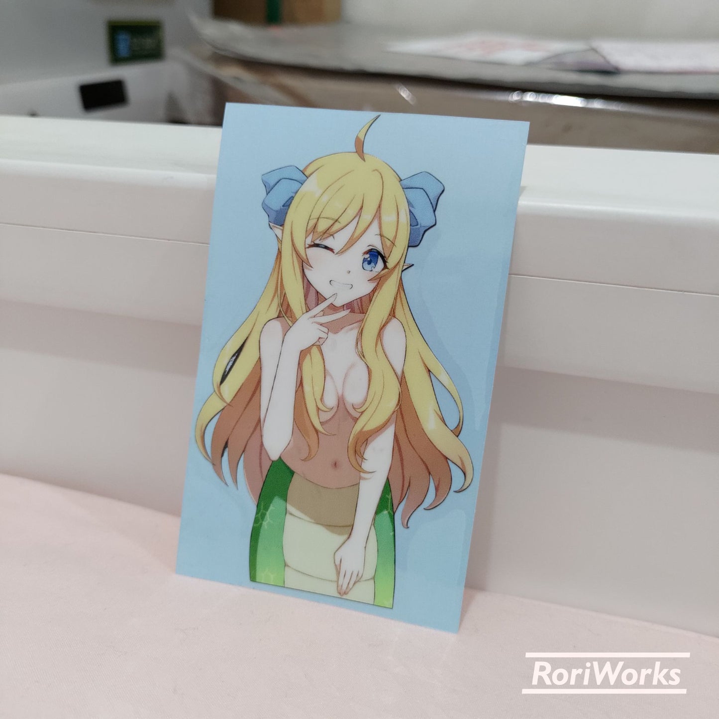 Stiker Jashin-chan | Jashin-chan Dropkick!