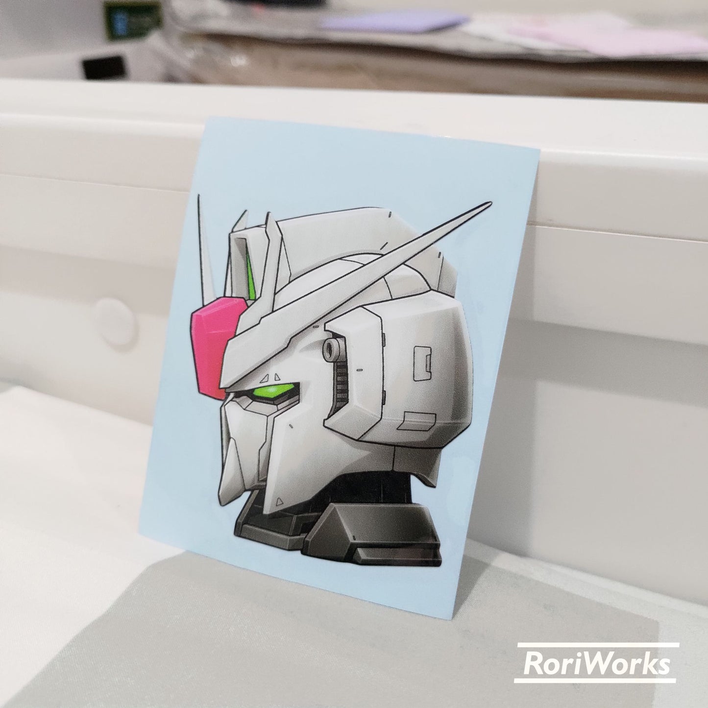 Stiker Zeta Gundam 3A Head