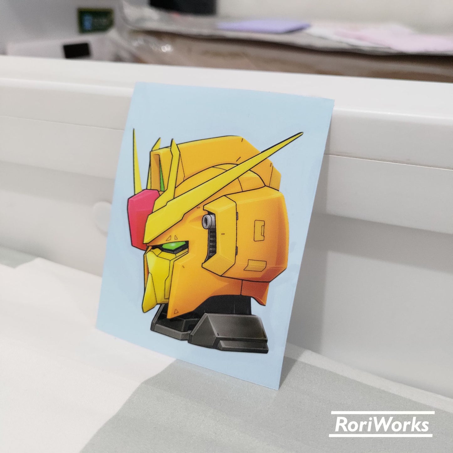 Stiker Zeta Gundam 3B Head