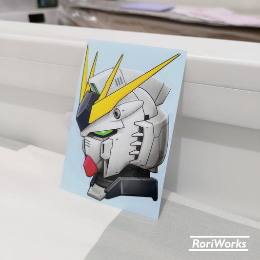 Stiker - ν Gundam Head