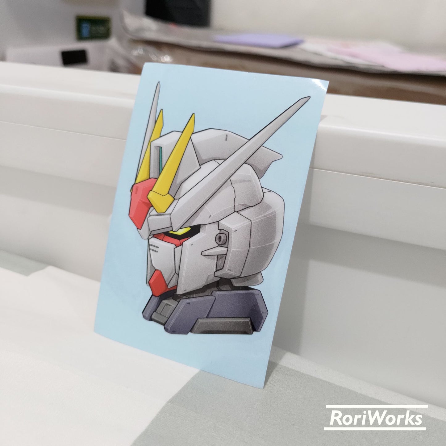 Stiker Strike Gundam Head