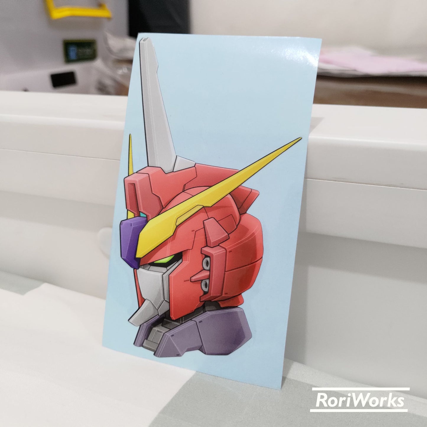 Stiker - Immortal Justice Gundam Head
