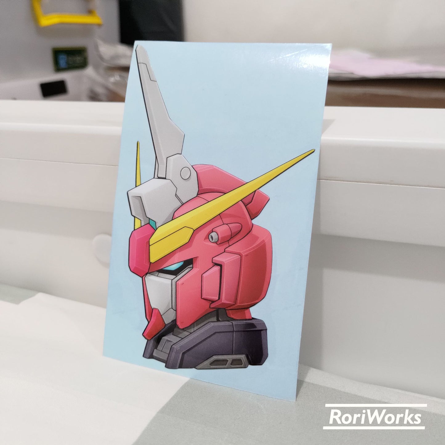 Stiker ∞ Justice Gundam Type II Head