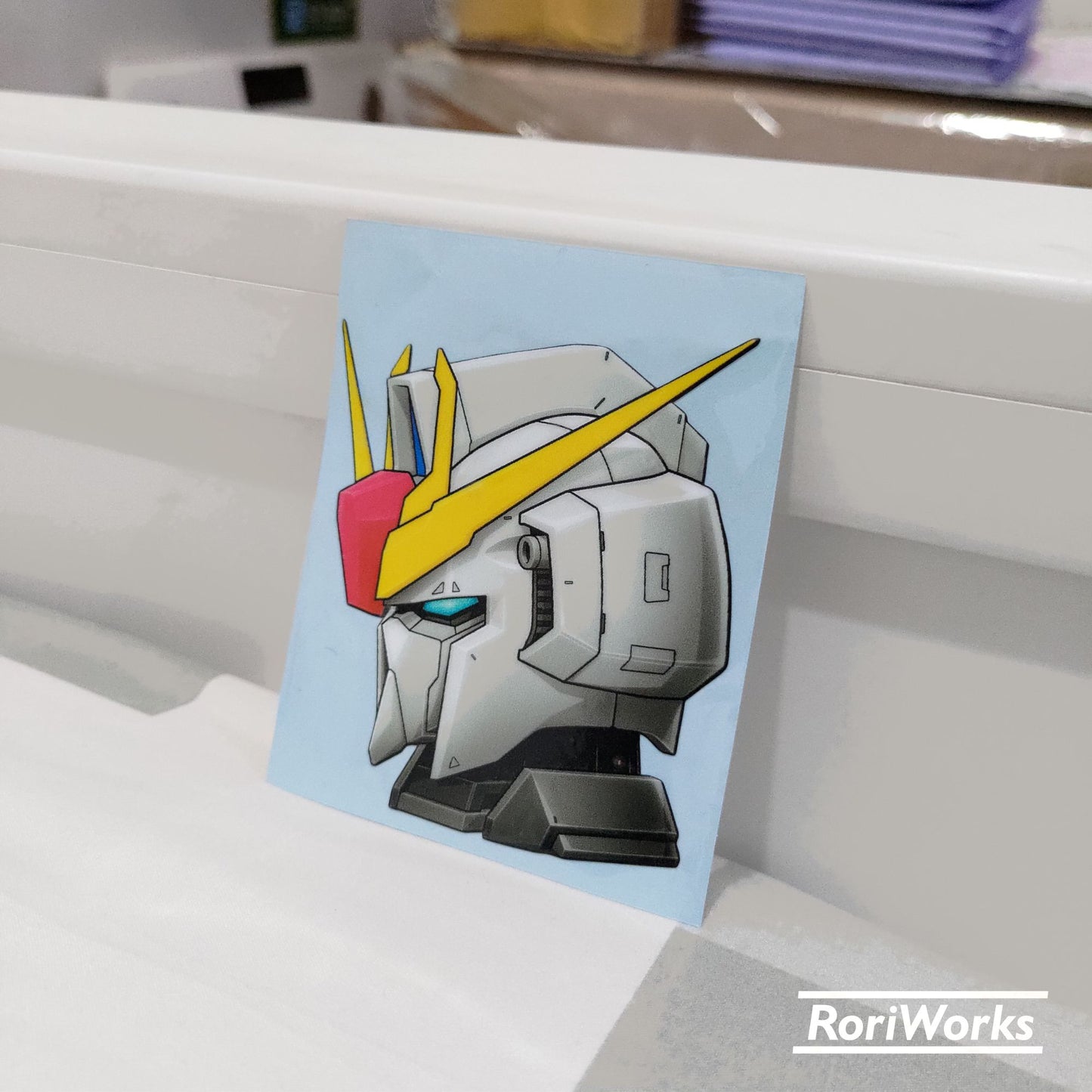 Stiker Zeta Gundam Head
