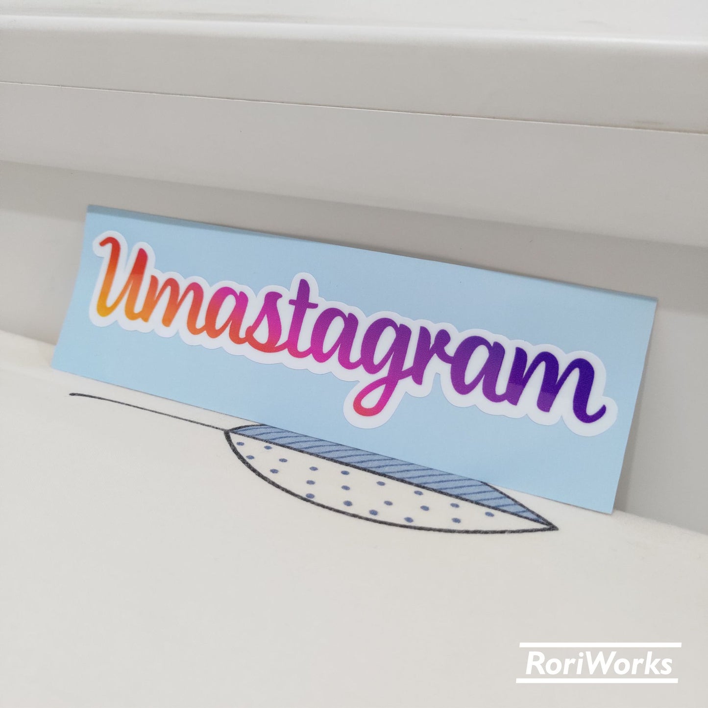 Stiker Lucu - Umastagram
