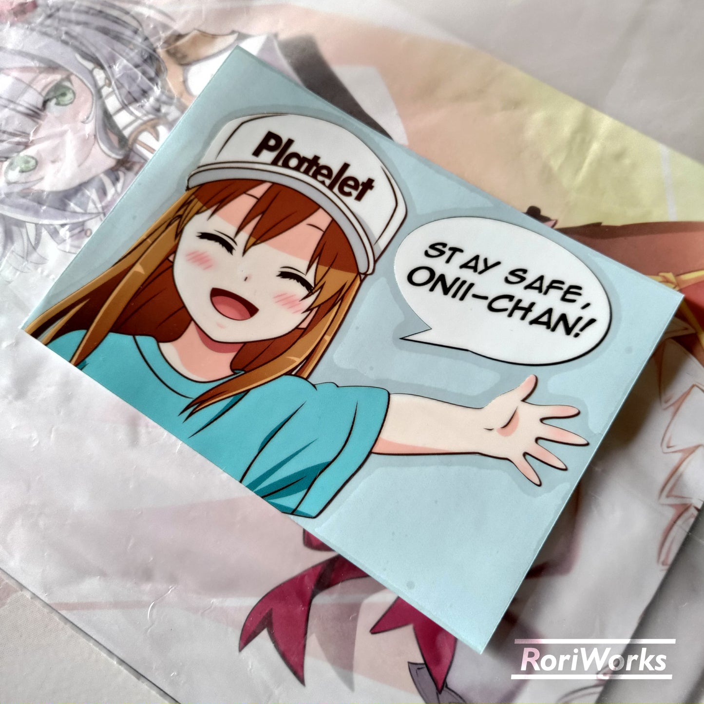 Stiker - Platelet Safety Note