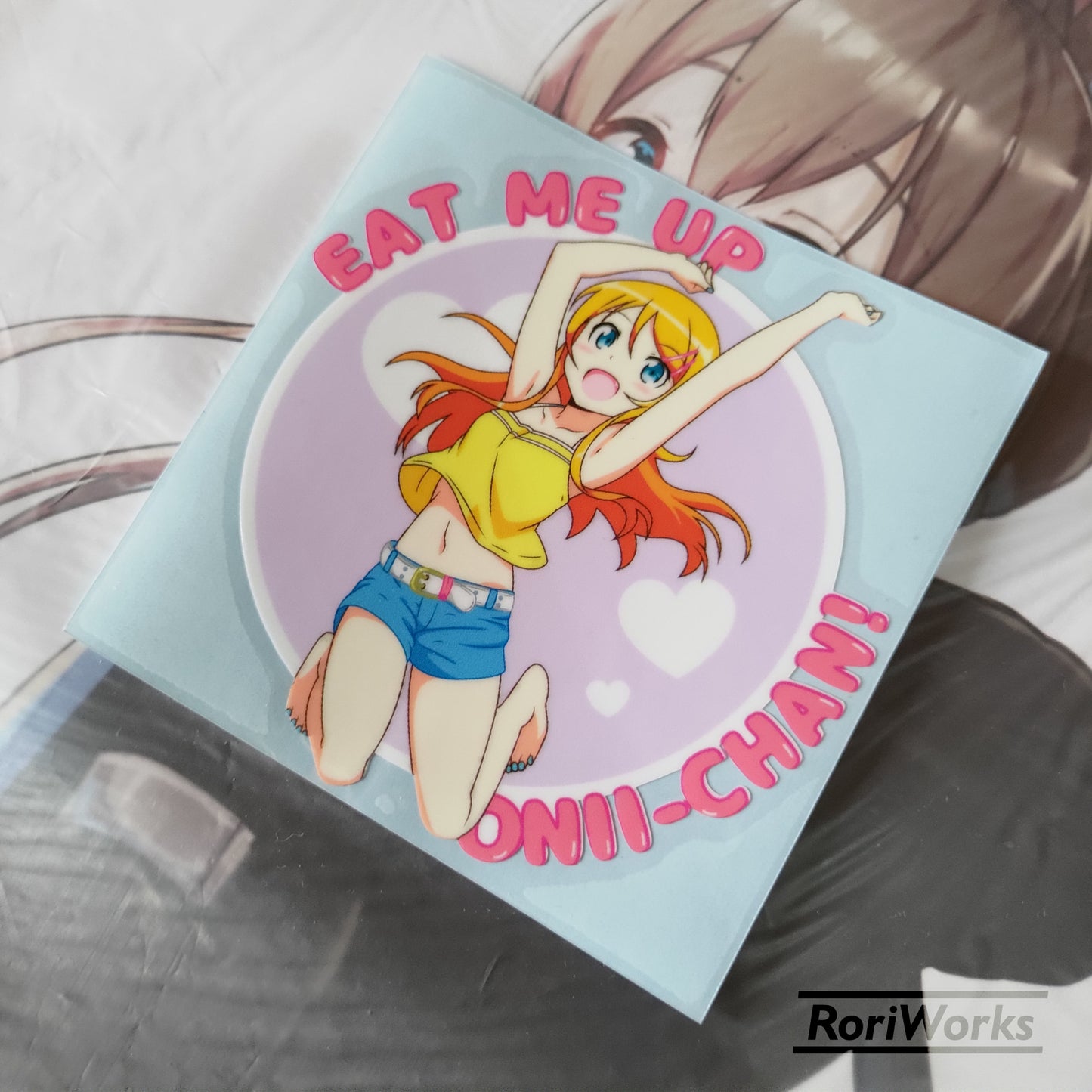Stiker Kirino Kousaka Eat Me Up! | Oreimo